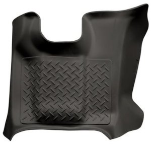 Ford F-350 Super Duty Center Hump Floor Liner - Husky Liners - WeatherBeater Center Hump - Black - `11-`12